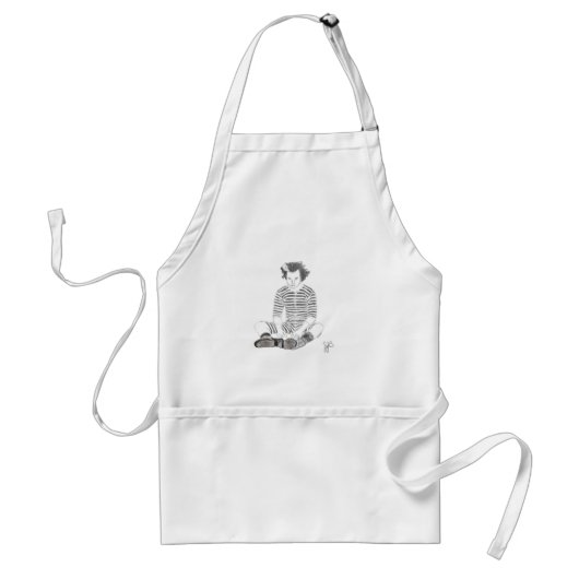 Sweeney Todd Standaard Schort (Voorkant)