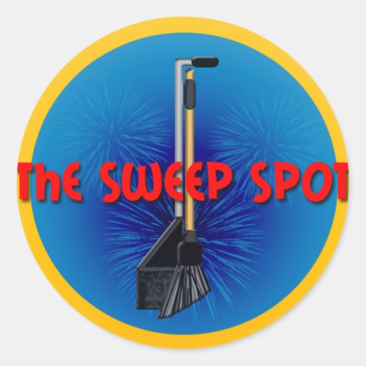 Sweep Spot Mini Stickers (Voorkant)