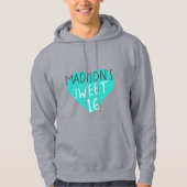 Sweet 16 16th Birthday Hoodie (Voorkant)