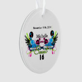 Sweet 16 80's Neon Baskets Date (devant)