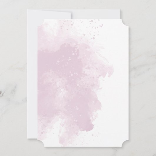 Sweet 16 Anniversaire Fête Invitation (Dos)