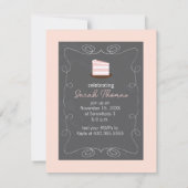 Sweet 16 Anniversaire Fête Invitation (Dos)