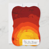 Sweet 16 Anniversaire Invitation Africain Safari G (Dos)