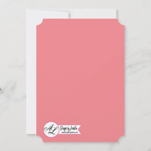 Sweet 16 Anniversaire Invitation Bohemian Cactus S (Dos)