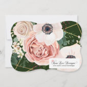 Sweet 16 Anniversaire Invitation chasse de jardin  (Dos)