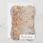 Sweet 16 Anniversaire Invitation de campagne grang (Dos)