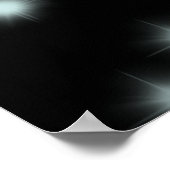 Sweet 16 Anniversaire Turquoise Neon Affiche de bi (Coin)