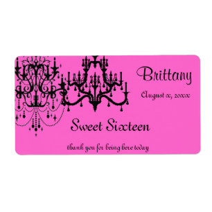 Sweet 16, Bat Mitzvah, Kroonluchter, Water Etiket