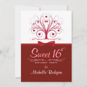 Sweet 16 Birthday Foto-uitnodigingen Kaart