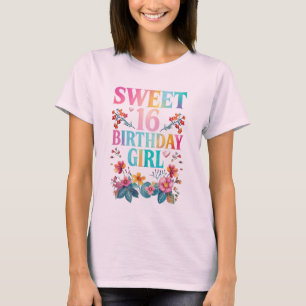Sweet 16 Birthday Girl T-shirt