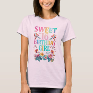 Sweet 16 Birthday Girl T-shirt