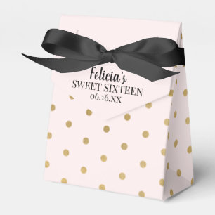 Sweet 16 Birthday Party Favor Box Bedankdoosjes