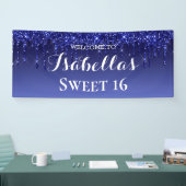 Sweet 16 | Blauw uiteinde Spandoek (Beurs)