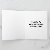 SWEET 16 CARTE DE SALUT D'ANNIVERSAIRE CAT (Intérieur)