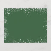 Sweet 16 chasseur vert blanc enregistrer la carte (Dos)