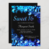 Sweet 16 Diamonds Kaart (Voorkant / Achterkant)