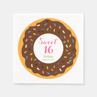 Sweet 16 Donut Servet