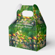 Sweet 16 Enchanted Forest Rabbits Frogs-paddenstoe