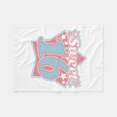  Sweet 16 Fleece Deken (Voorkant (Horizontaal))