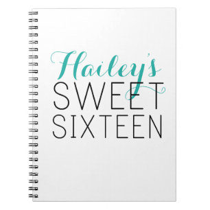 Sweet 16 Gastenboek Notitieboek