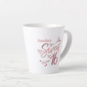 Sweet 16 Gift Latte Mok (Rechterhoek)