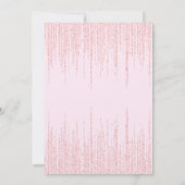 Sweet 16 Glam Roze Goud Witte Ballonnen Kaart (Achterkant)