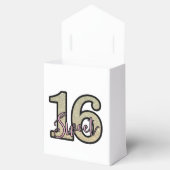 Sweet 16-gunstig vak bedankdoosjes (Geopend)