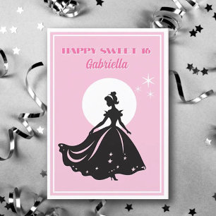 Sweet 16! Happy Birthday Wenskaart Kaart