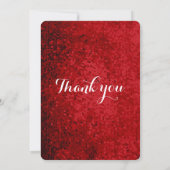 Sweet 16 Hartelijk dank voor uw rode kaart (Achterkant)