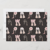 Sweet 16 High Heel Invitation Anniversaire (Dos)