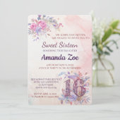 Sweet 16 Invitation (Debout devant)