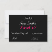 Sweet 16 Invitation (Dos)