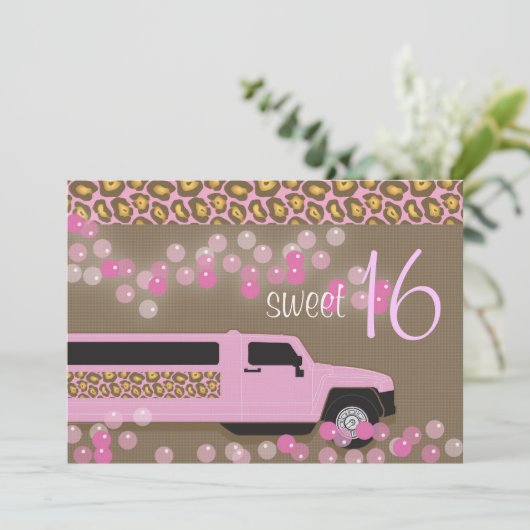 Sweet 16 Invitation (Debout devant)