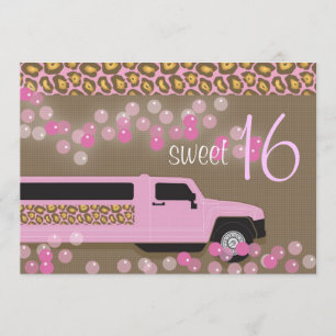 Sweet 16 Invitation