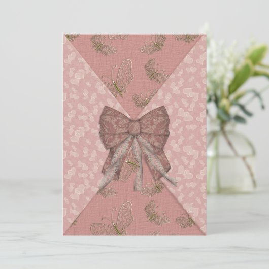 Sweet 16 invitation arc rose (Debout devant)