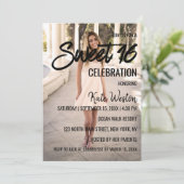 Sweet 16 Invitation Conception Modèle photo person (Debout devant)