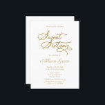 Sweet 16 Invitation Élégante Calligraphie Or<br><div class="desc">Elégante calligraphie or sweet sixteen invitations anniversaire de fête. Facile à personnaliser avec vos détails. Veuillez me contacter par conversation si vous avez des questions sur l'oeuvre ou avez besoin de personnalisation. Vérifiez la collection pour plus d'éléments. VEUILLEZ NOTER : Pour obtenir de l'aide sur les commandes, l'expédition, l'information sur...</div>