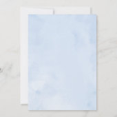 Sweet 16 Invitation Silver Foil Dusty Blue Gown (Dos)