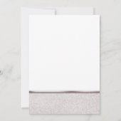 SWEET 16 Invitations à la fête de glam étincelante (Dos)