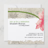 Sweet 16 Invitations de fête d'anniversaire (Dos)