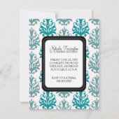 Sweet 16 Invitations de fête d'anniversaire {Boho (Dos)