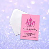 Sweet 16 Invitations de fête d'anniversaire (rose)