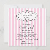 Sweet 16 - Invitations personnalisées à la fête d' (Dos)