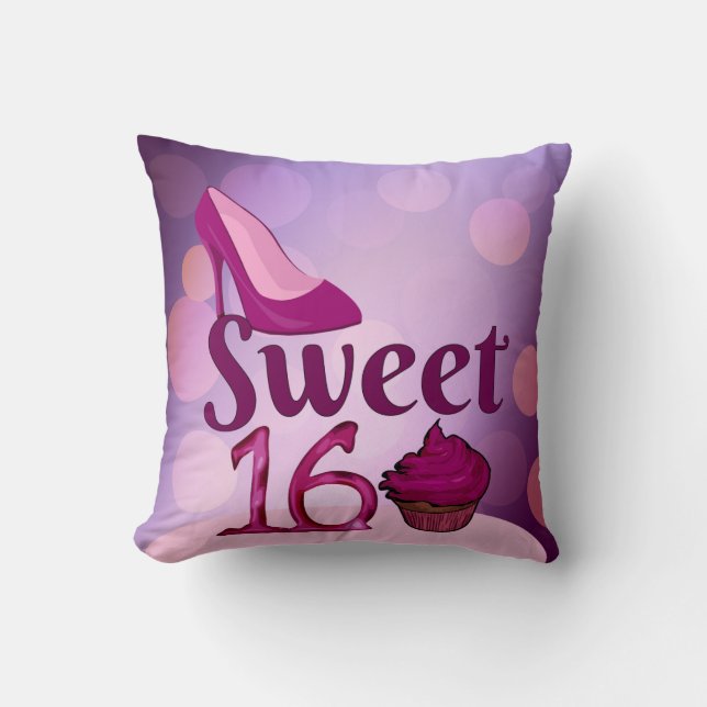 Sweet 16 kussen (Voorkant)
