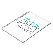 Sweet 16 livre d'hôtes (Côté gauche)