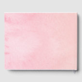 Sweet 16 livre d'hôtes Hot rose Floral (Verso)