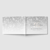 Sweet 16 Livre d'or Silver Bokeh Sparkle Light (Complet)