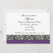 Sweet 16 Masquerade party Invitation (Dos)