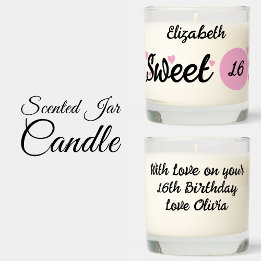 Sweet 16 naam gepersonaliseerd 16e roze