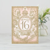 Sweet 16 Once Upon a Time Princess Invitation (Debout devant)